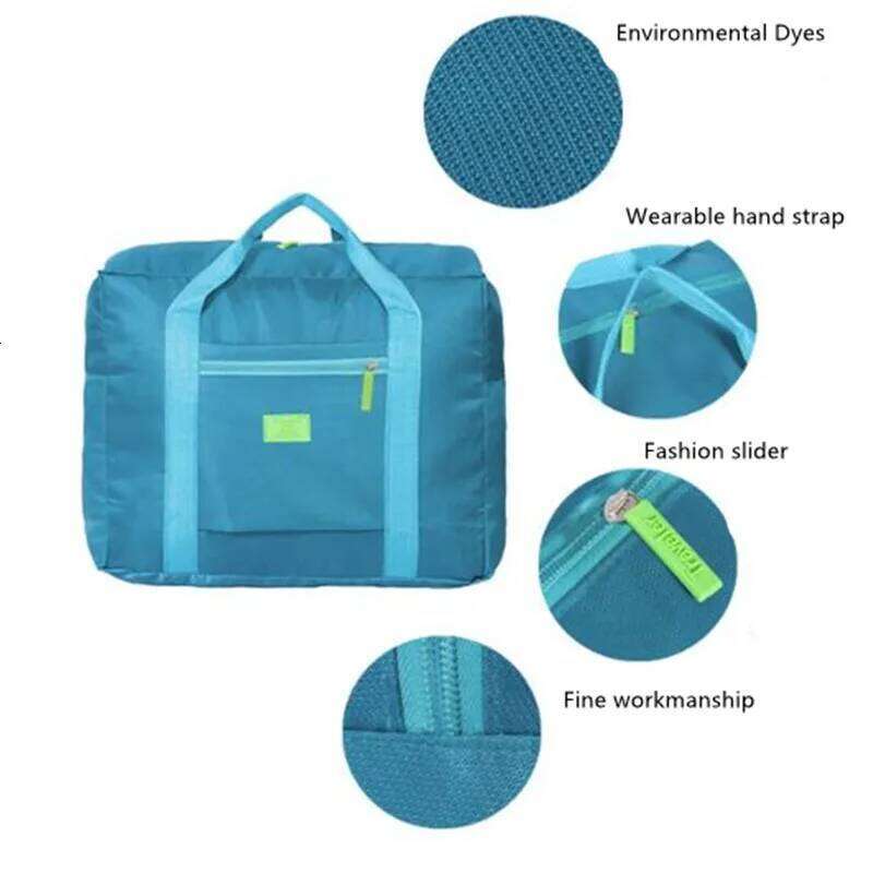 Portable Travel Folding Unisex Large Bag Women Capacity Hand Luggage Business Trip Traveling Bags WaterProof Y260225