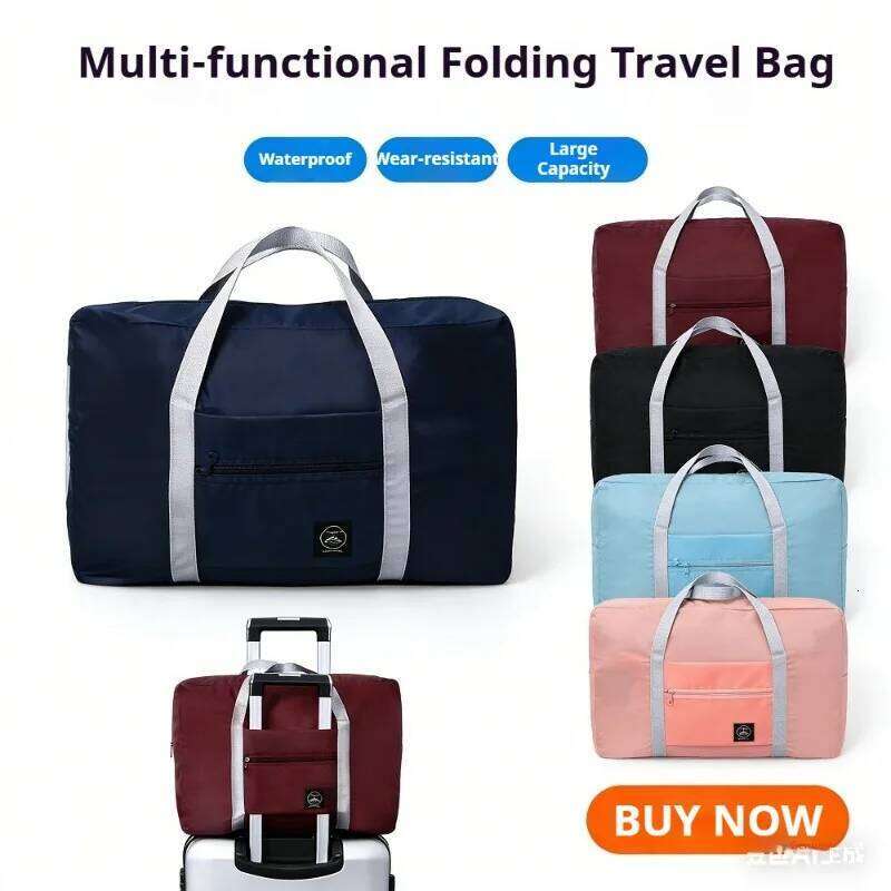 Lightweight Large Capacity Foldable Travel Duffel Carry On Bag for Women Weekend Sports Overnight Trip Gym Yoga Y260225
