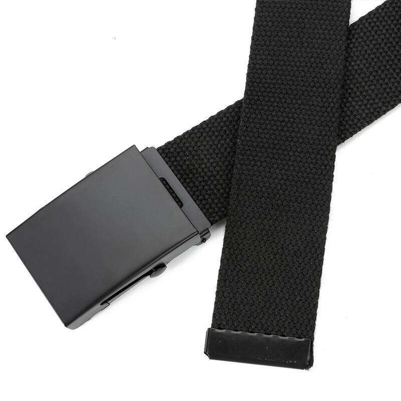 2026 Men New Fashion Unisex Waist Belt Jeans Male Casual Luxury Canvas 3.8cm Webbing Waistband Ceinture Femme Y260225