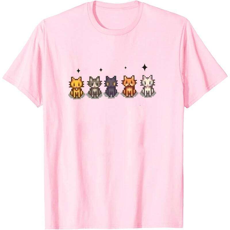 Christmas T-shirt Stardew Valley Shirt Funny Woman T-Shirt Cartoon Graphic T Shirts Men's Tees Promo Clothes C260225