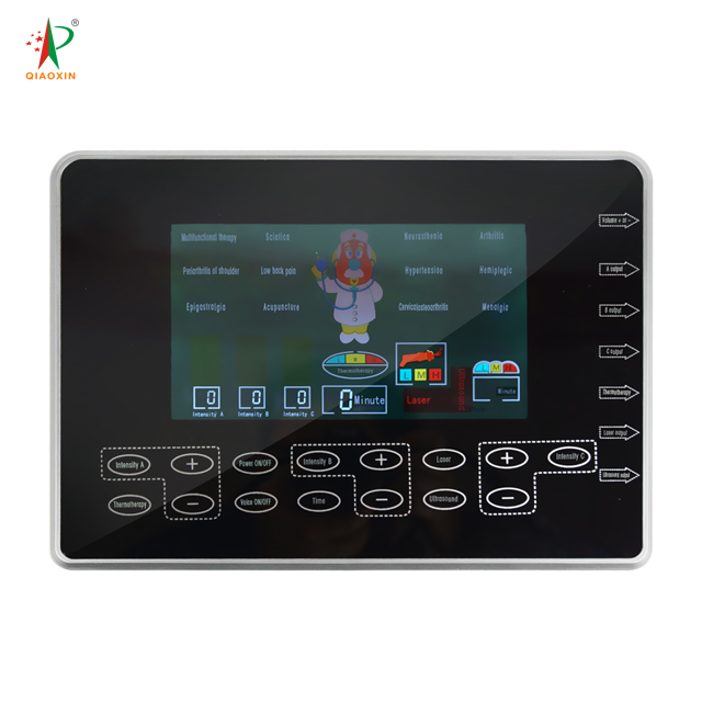 Qiaoxin OEM/ODM 2026 new intelligent massager, equipped with pulse technology EMS/TENS muscle stimulator, targeting body pain and muscle soreness.