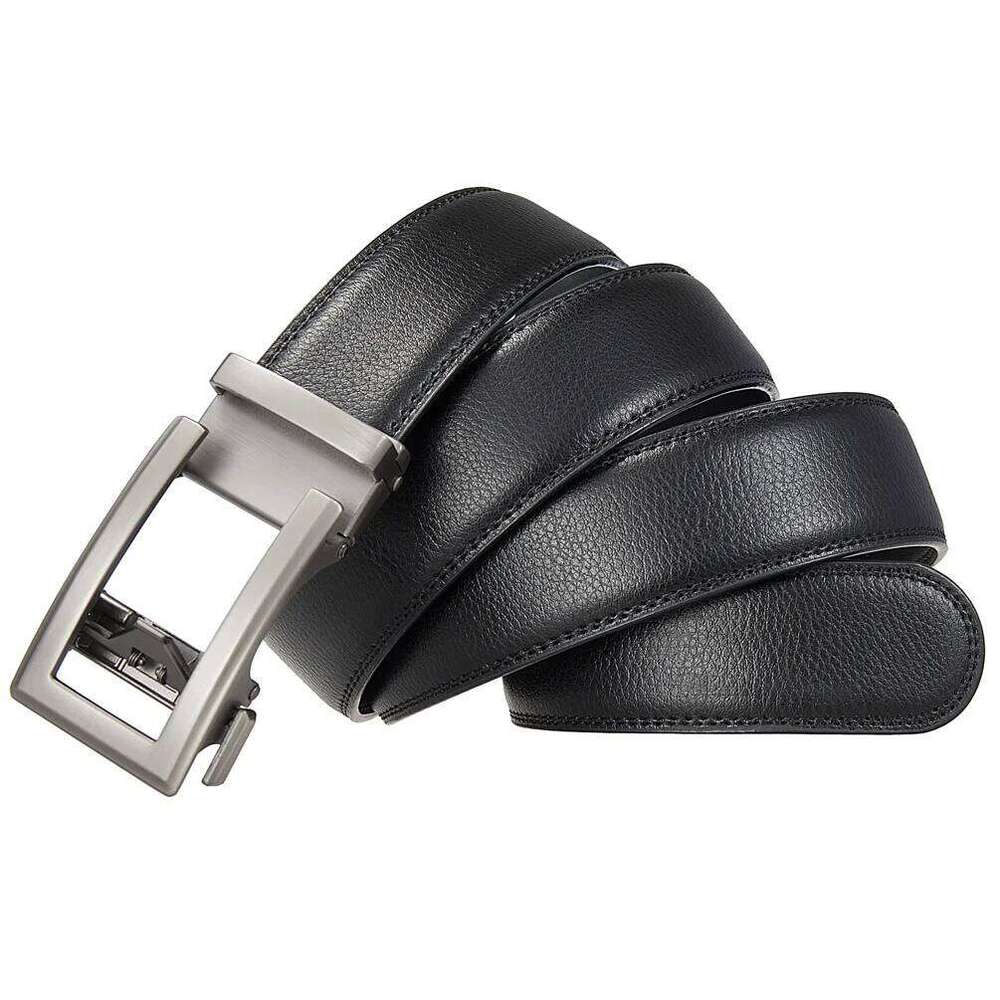 Business for Genuine Leather Automatic Men Belt Luxury Waist Strap Designer Belts Male High Quality Fashion Formal Y260225