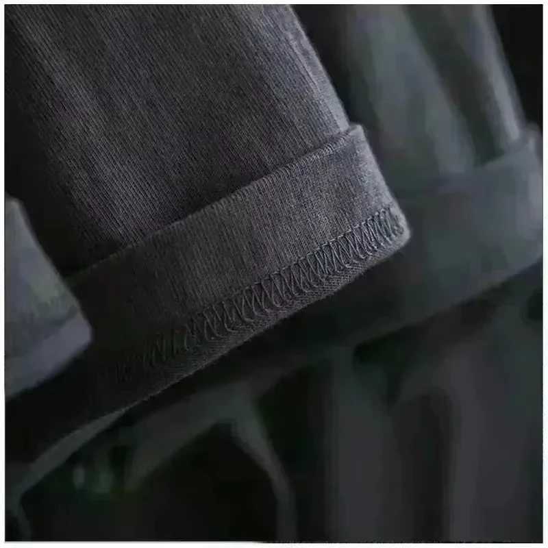 2026 Luxury Casual Cotton T-shirt - Men's Trendy Round Neck Summer Short SleeveT260225