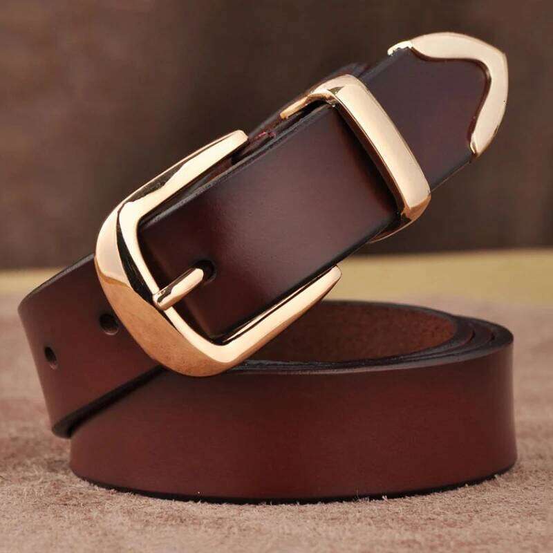 MEDYLA Women's Casual All Match Brief Genuine Leather Women Strap Pure Color Belts Top Quality Jeans Belt L27 Y260225