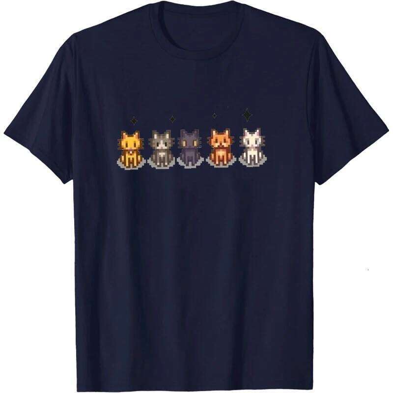 Christmas T-shirt Stardew Valley Shirt Funny Woman T-Shirt Cartoon Graphic T Shirts Men's Tees Promo Clothes C260225