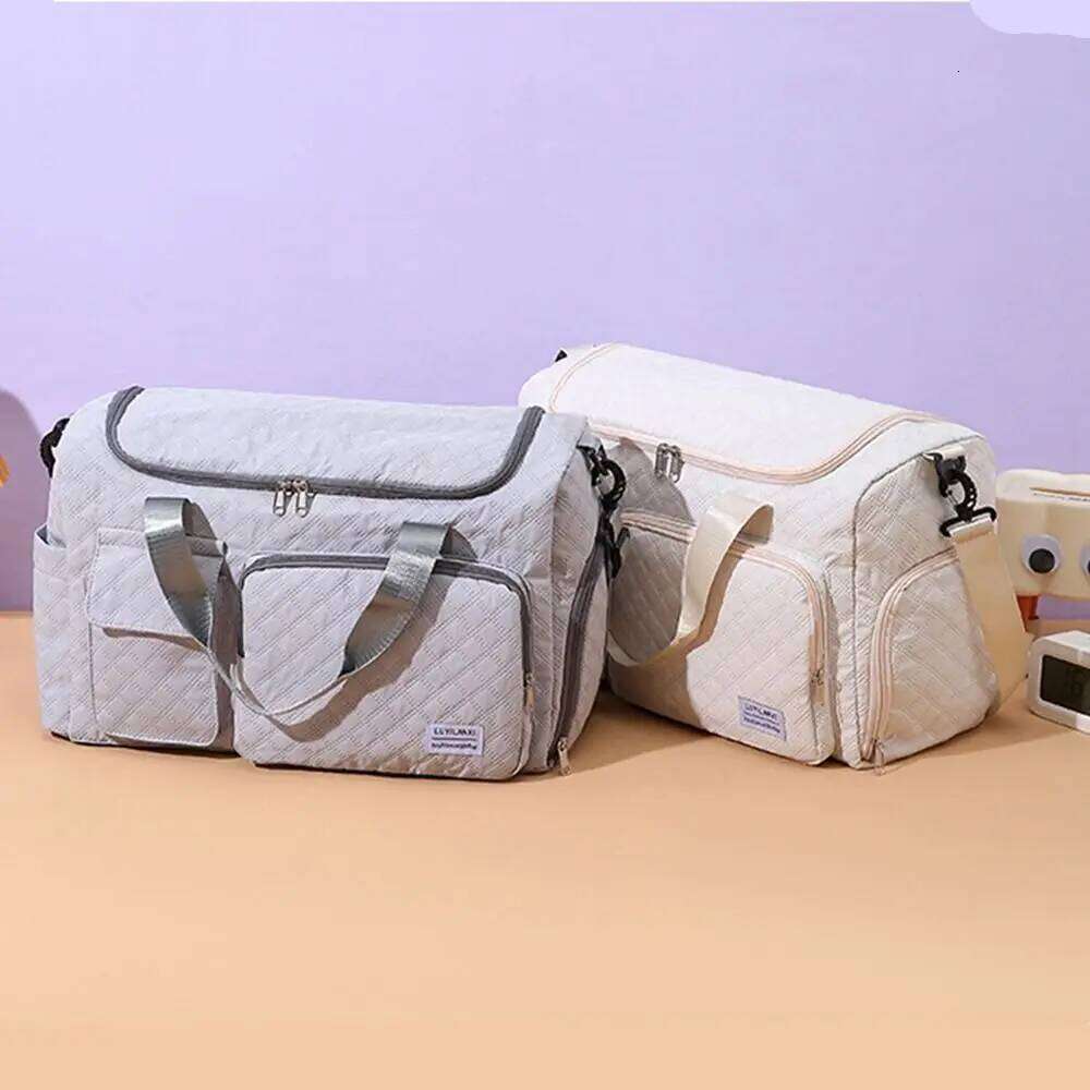 Oxford Duffel Sturdy Short Distance Travel Luggage Bag Solid Color Multi-functional Large Capacity Handbag Fitness Y260225