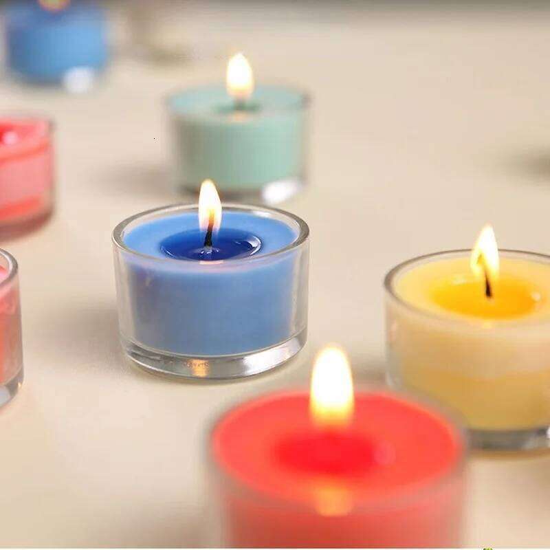 Mini Glass Cup Aromatherapy Party Perfect Gifts for Wedding Beautiful Home Decor Romantic Dinner Candles Smokeless H260225