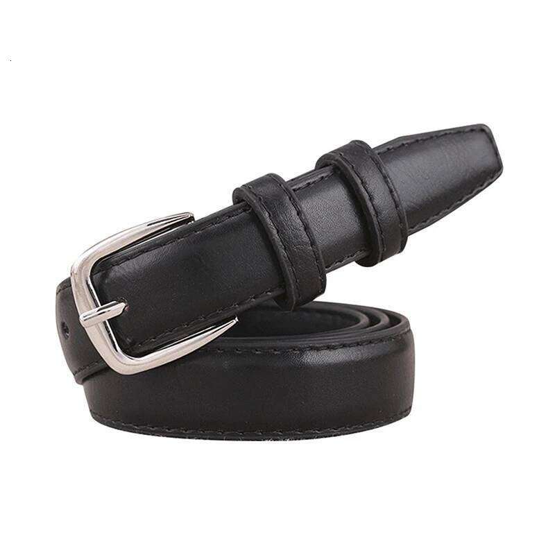 Women PU Leather Simple Metal Buckle Girls Jean Pants Waistband Belts For Lady High Quality Ladies Dress Belt Y260225