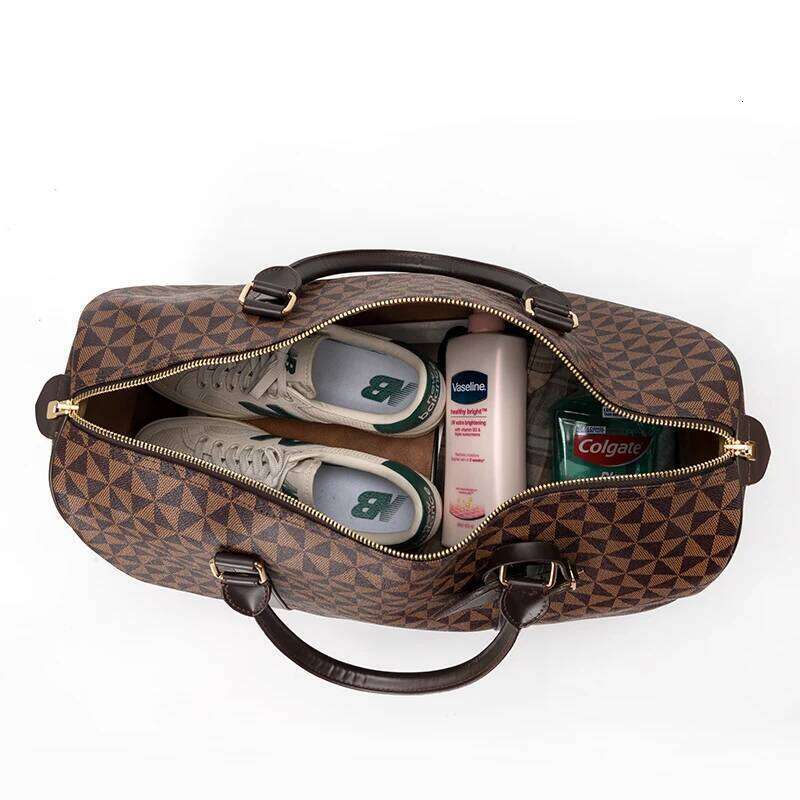 Luxury Women Travel Suitcase Handbags Large Women's Portable Luggage Bag Weekend Duffle Shoulder Men Tote Bags Y260225