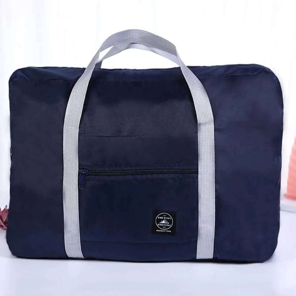 1PC-Folding airplane boarding storage bag, large capacity hand luggage, travel bag Y260225