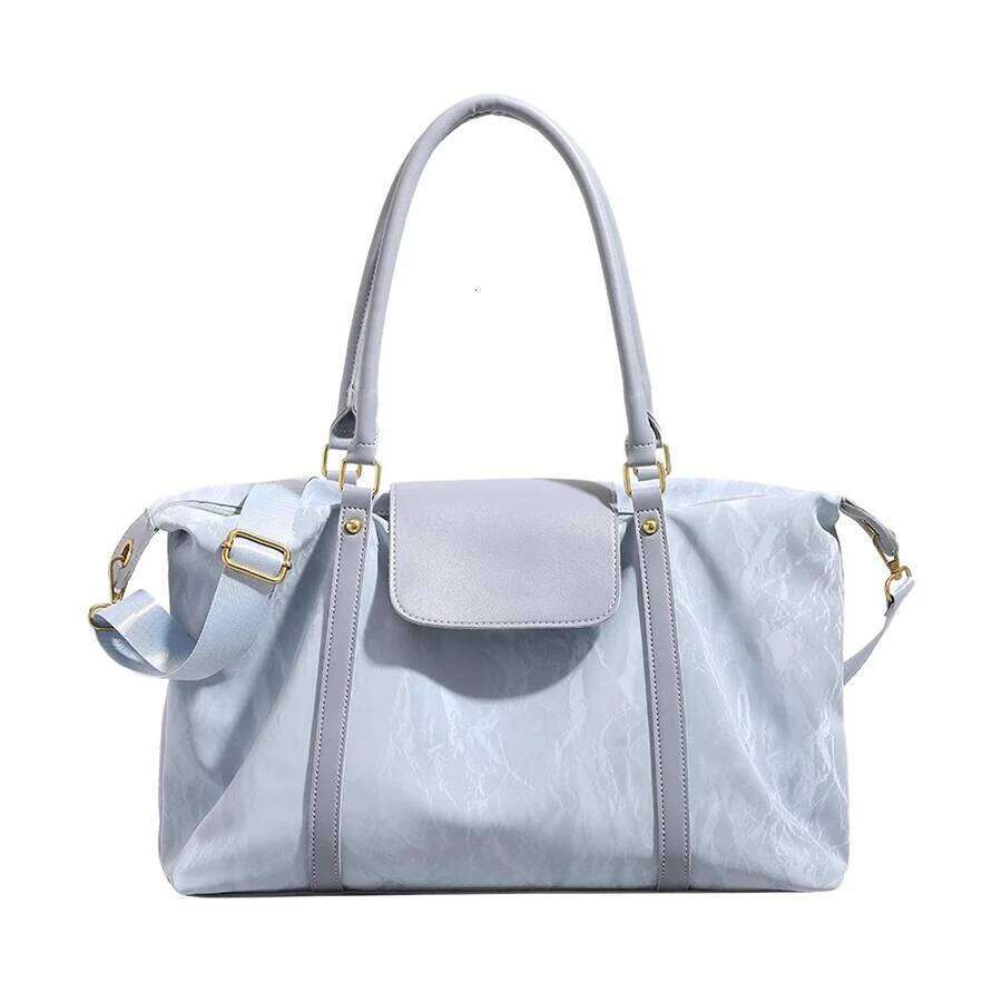 Foldable Duffel Lightweight Travel for Women Tote Carry On Luggage Weekender Overnight Bag Maternity Storage Y260225