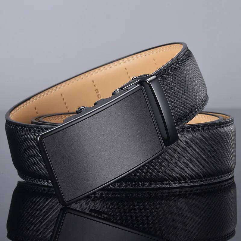 FOXER Brand Men's Belt Cowhide Leather Solid Color Symmetrical Buckle Waistband Jeans Dress 2025 Male Accessories Handmade Y260225