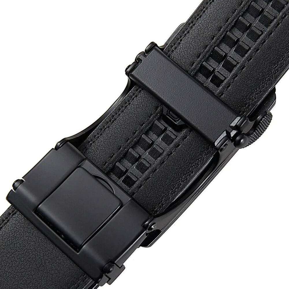 Extra Plus Size 170 160 150 140 130 120 110cm Synthetic Leather Belt for Men High Quality Automatic Buckle Belts Strap Jeans Y260225
