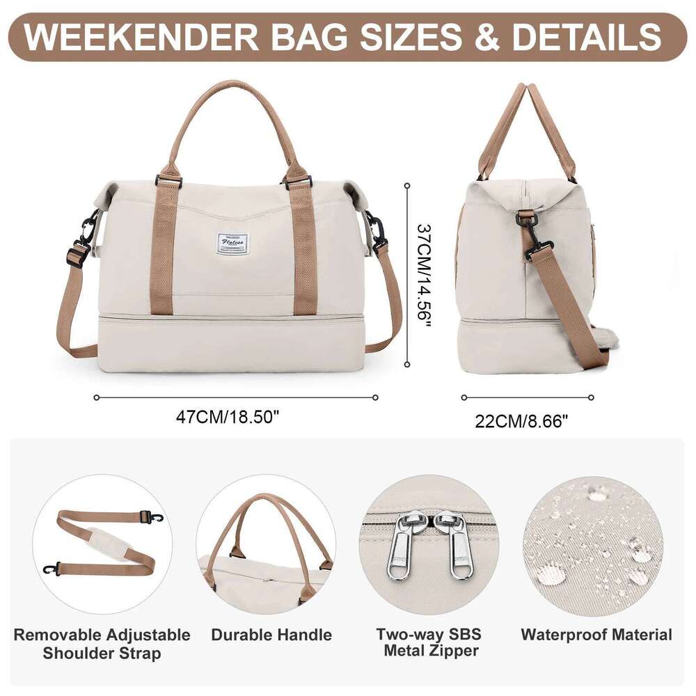 Sports Bag, Hand Luggage Travel Weekender Backpack, Hospital Clinical Birth For Women, Carry on Luggage,Travel Bag Large Y260225