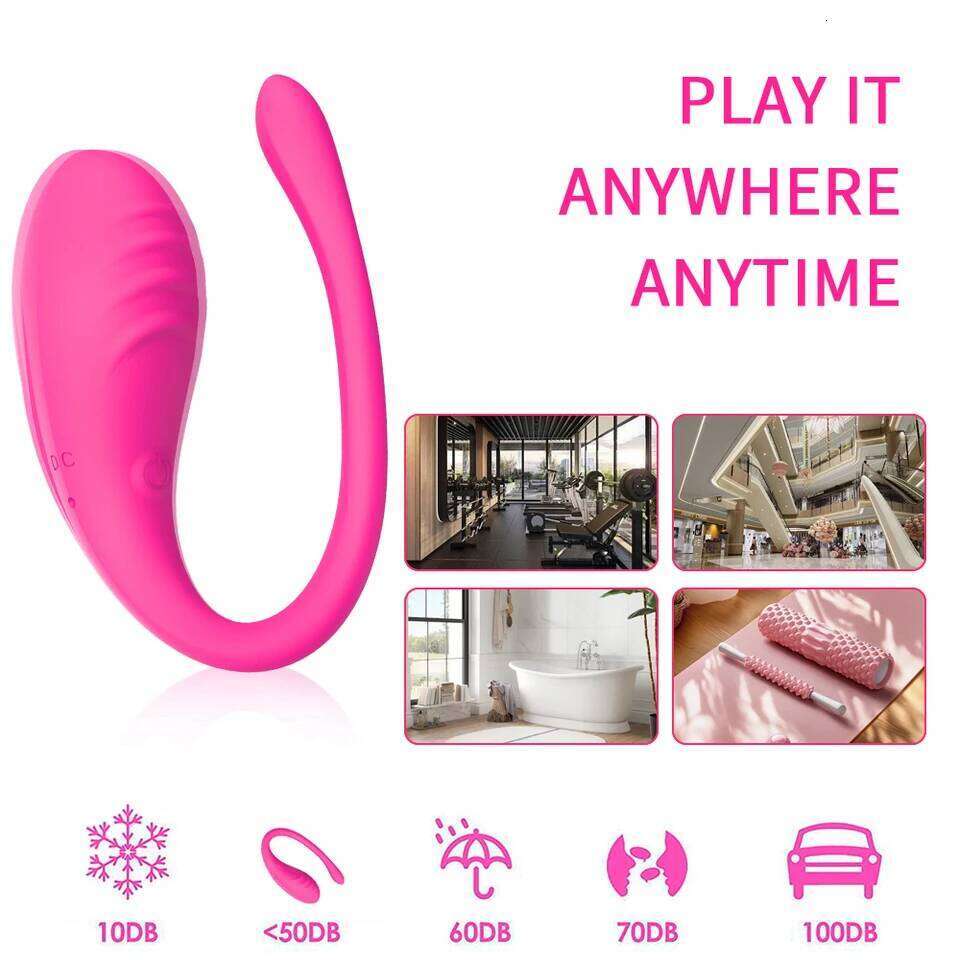 Wearable Massager Mini Vibrator with App Control Vibration Remote Controller Couple Love Sex Toy Adult Products 26H0224
