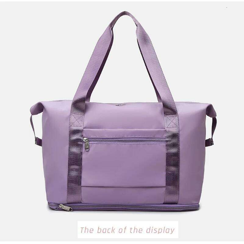 Foldable Extension Travel Luggage Women Multifunctional Dry Wet Separation Yoga Fitness Large Capacity Sport Bag Y260225