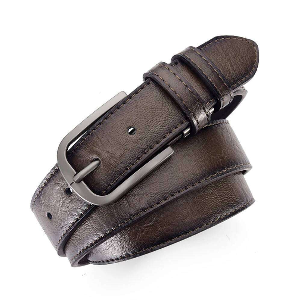 High Quality Alloy Pin Buckle Simple And Versatile Men's Business Belt Unisex Gift Suitable For Formal Occasions Y260225
