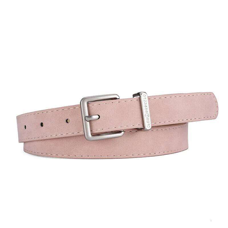 Women's Fashion Pin Buckle Thin Genuine Luxury Soft Women with Cargo Pants Jeans Unisex PU Leather Belt men Y260225