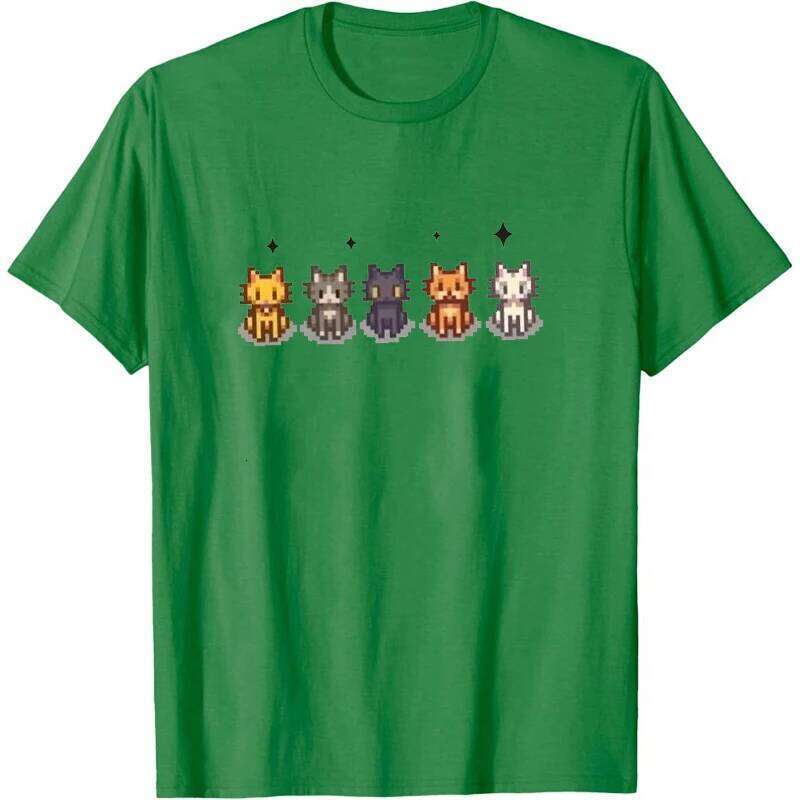Christmas T-shirt Stardew Valley Shirt Funny Woman T-Shirt Cartoon Graphic T Shirts Men's Tees Promo Clothes C260225