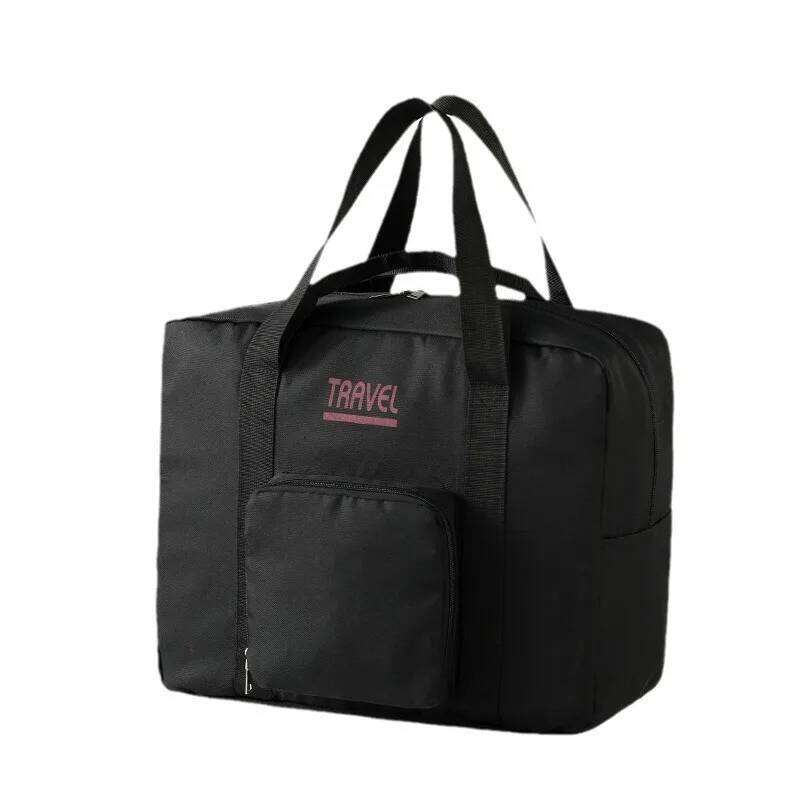 Travel large capacity hand luggage bag, foldable student trolley travel storage bag Y260225