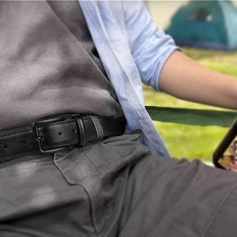 men's pin buckle casual retro leather belt youth jeans belt, Father's Day Gift Y260225