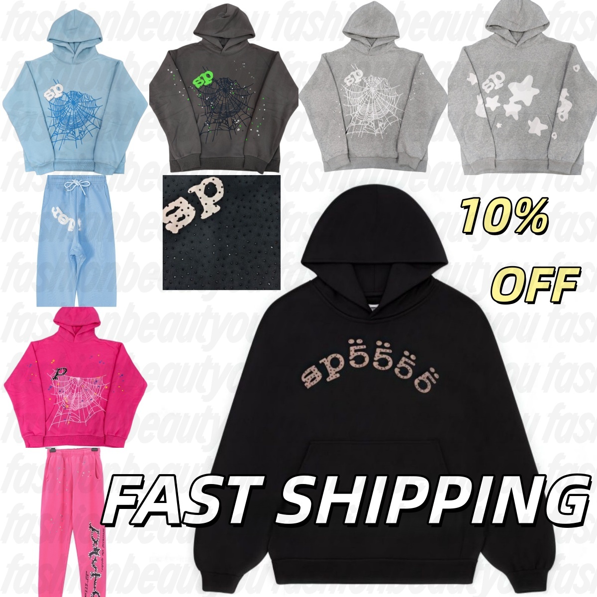 designer hoodie spider hoddie mens hoodie designer sweater men pullover sweatshirt hoodies for men hoody hoodies puff print spiderhoodie luxury spider hoodie