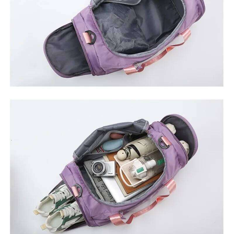 Extra-Large Capacity Sports Travel Tote Bag, Gym with Wet-Dry Separation, Crossbody Luggage Bag Y260225