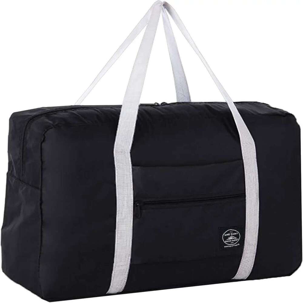 Carry on Luggage Foldable Sports Gym Weekender Overnight Bag Travel Duffel for Men Women Y260225