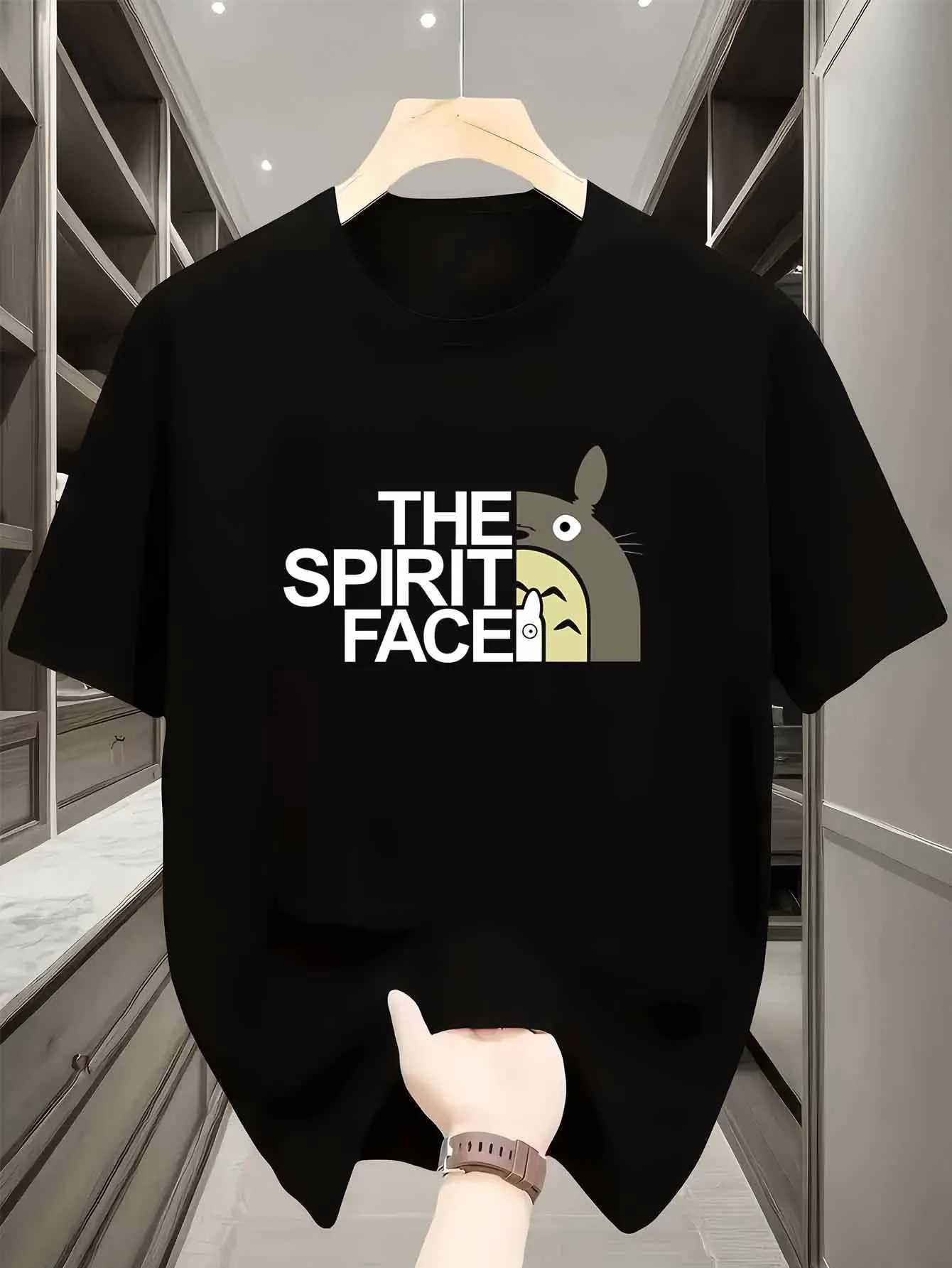 Men's Harajuku Graphic T-Shirt - Summer Casual Short Sleeve O-Neck for Sports & StreetwearT260225