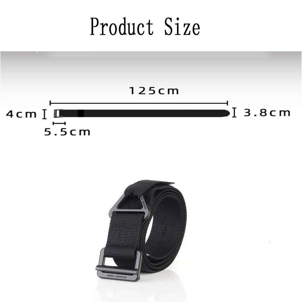 1pc Nylon Tactical Belt Multifunction Military Training Canvas Outdoor Sport Hunting and Fishing Casual Belts Y260225
