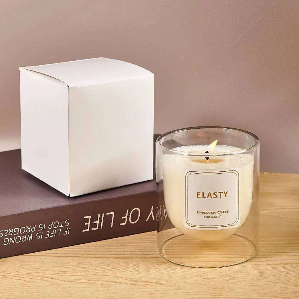 Luxury Class Jar Big Small Cylinder Container Candlestick for Scented Candle Making DIY Birthday Gifts Home Decor H260225