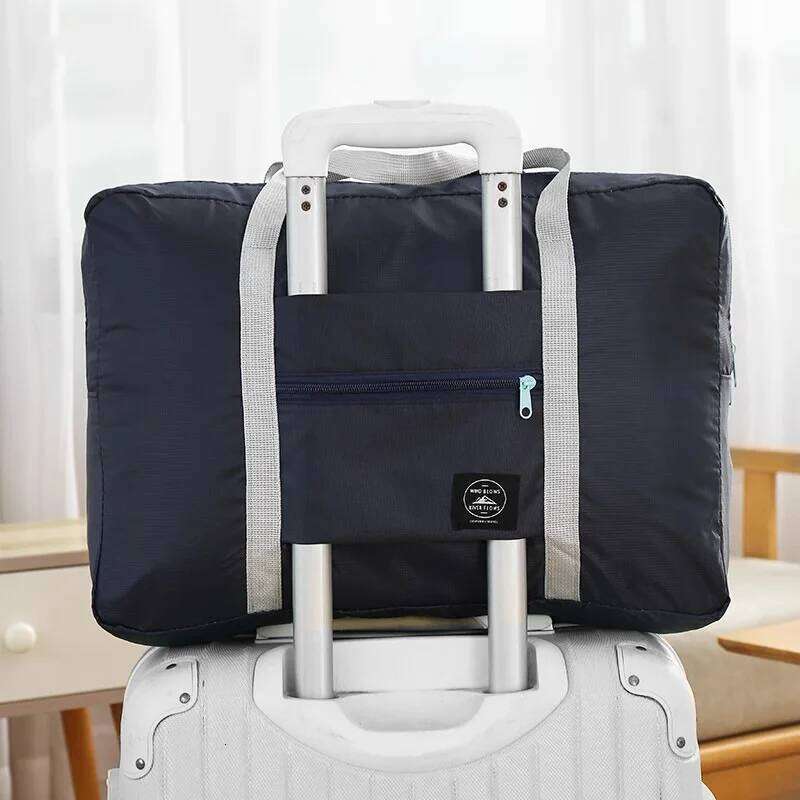 Handbag, Luggage Travel Storage Large Capacity Single Shoulder Airplane Bag, Women's Waterproof Folding Bag Y260225