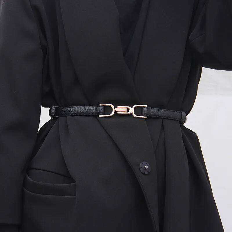 Women's Dress Fashion Lady Designer Black White Brown Waist Belt Ladies Belts Strap for Dresses BF50 Y260225