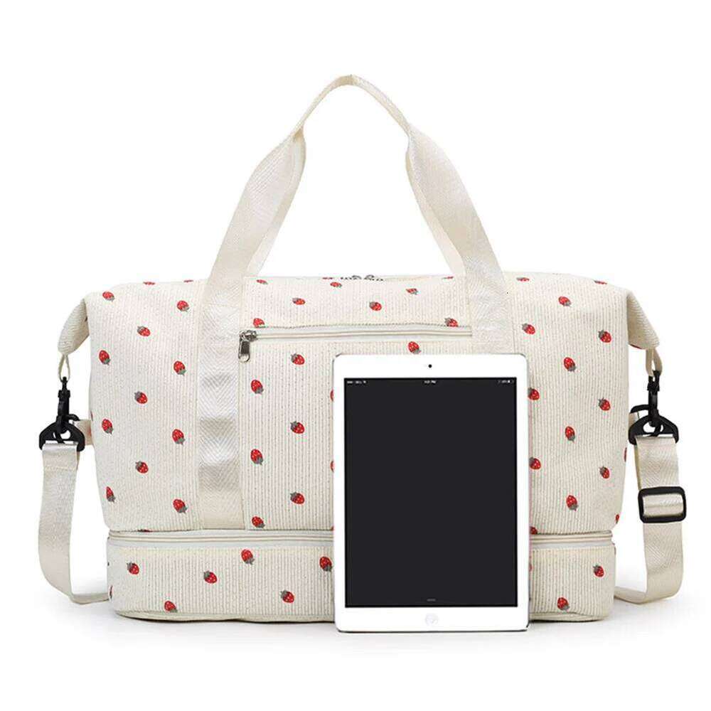 Travel Duffle Sport Gym with Shoe Compartment Carry On Tote Luggage Bag for Women Girls Y260225