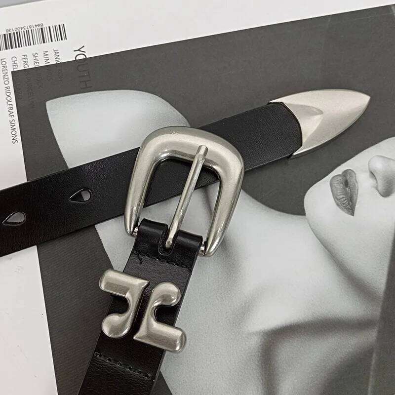 Unisex Genuine leather belts for Men Luxury Desiner Letter LL Women's Female Plus Size Gothic Waistband Punk Jeans Belt Y260225