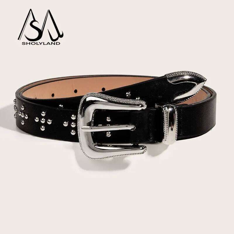 Trendy Fashionable Retro Accessories Metal Carved Buttons Women's Coats Dresses and Trouser Belts Y260225