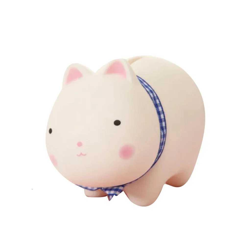 Cute Animal Piggy Bank Household Cartoon Koala Panda Pig Rabbit Money Box Small Soft Saving Pot Gift for Kids Adults Home Decor H260225