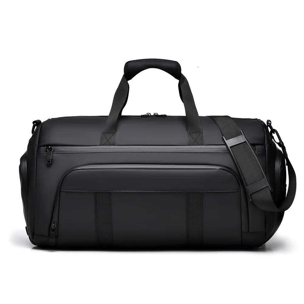 Unisex Duffle with Wet/Dry Separation,Large Capacity Sports Gym Bag,Portable Carry-On Bag for Fitness Travel Workout Y260225
