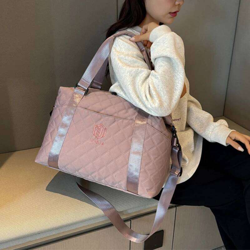 Large Capacity Outdoor Waterproof Travel Luggage Handbag Women Shoulder Oxford Men Sports Gym Bag Female Crossbody Bags Y260225