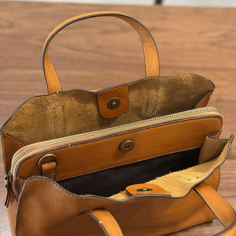 Luxury Shoulder Bags Totes Hobo Spring New Handbag Top Layer Cowhide Women S Casual Versatile Tote Small Genuine Leather Single Crossbody Bag SENYY