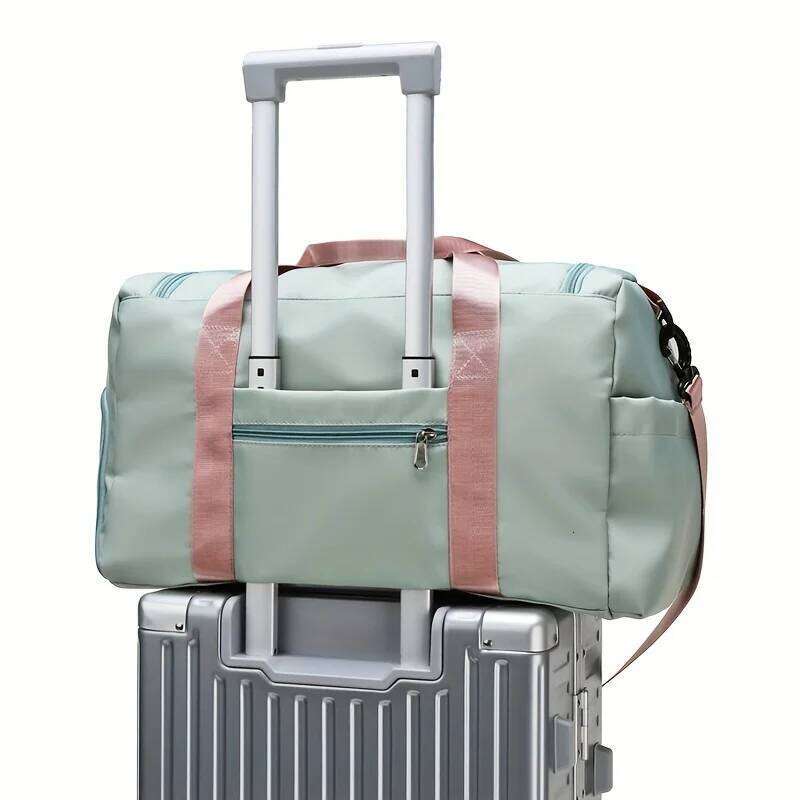 Carry on Travel Large Capacity Luggage Handbag Dry-Wet Waterproof Separation Sports Fitness Bags for Outdoor Crossbody Bag Y260225