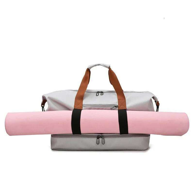 Male Female Large-Capacity Hand Luggage Dry-Wet Separation Sports Fitness Bag Short-Distance Travel Package Y260225