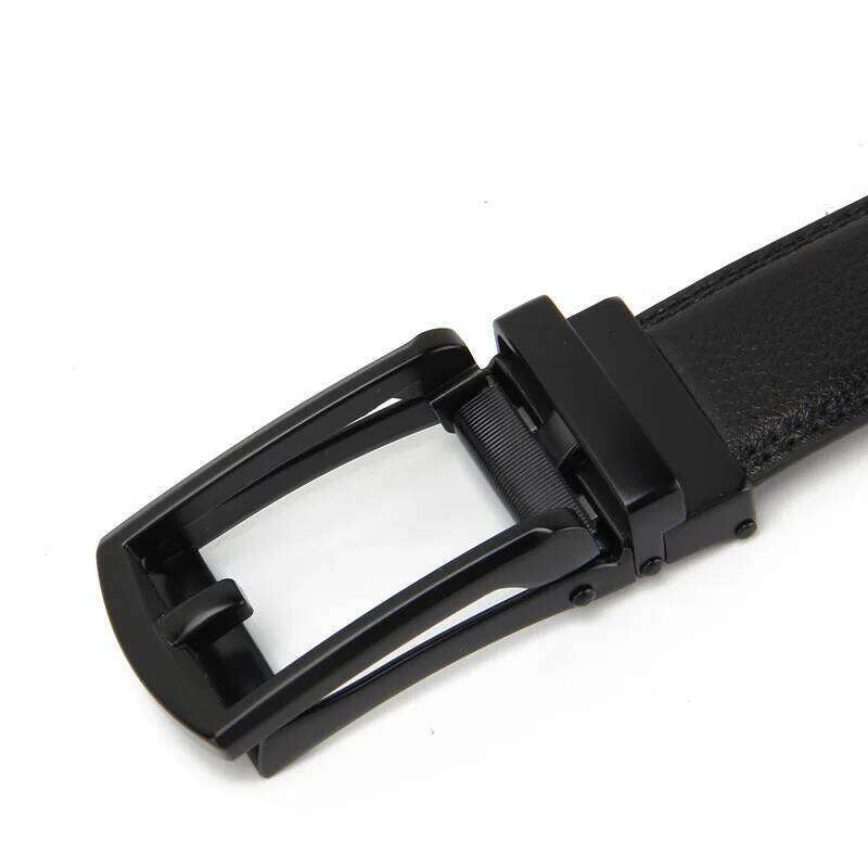 New 3cm Width Black Coffee Mens Formal Leather Belts High Quality Automatic Buckle Belt For Men Designer Luxury Y260225