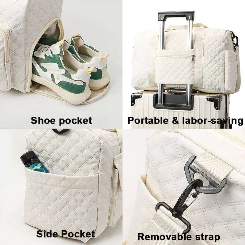 Fashion Travel Handbags Large Capacity Carry On Luggage Bags Men Women Shoulder Outdoor Tote Waterproof Sport Gym Bag Y260225