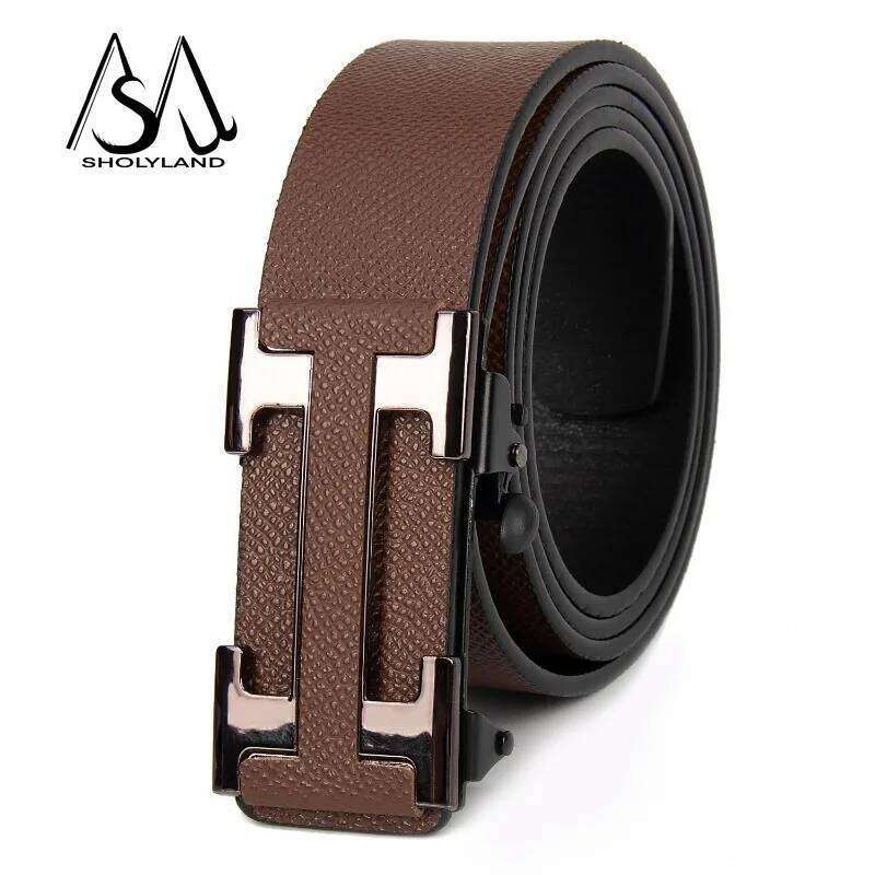 Trendy men's high-end automatic buckle fashionable new style casual versatile business belt the best gift for friends Y260225