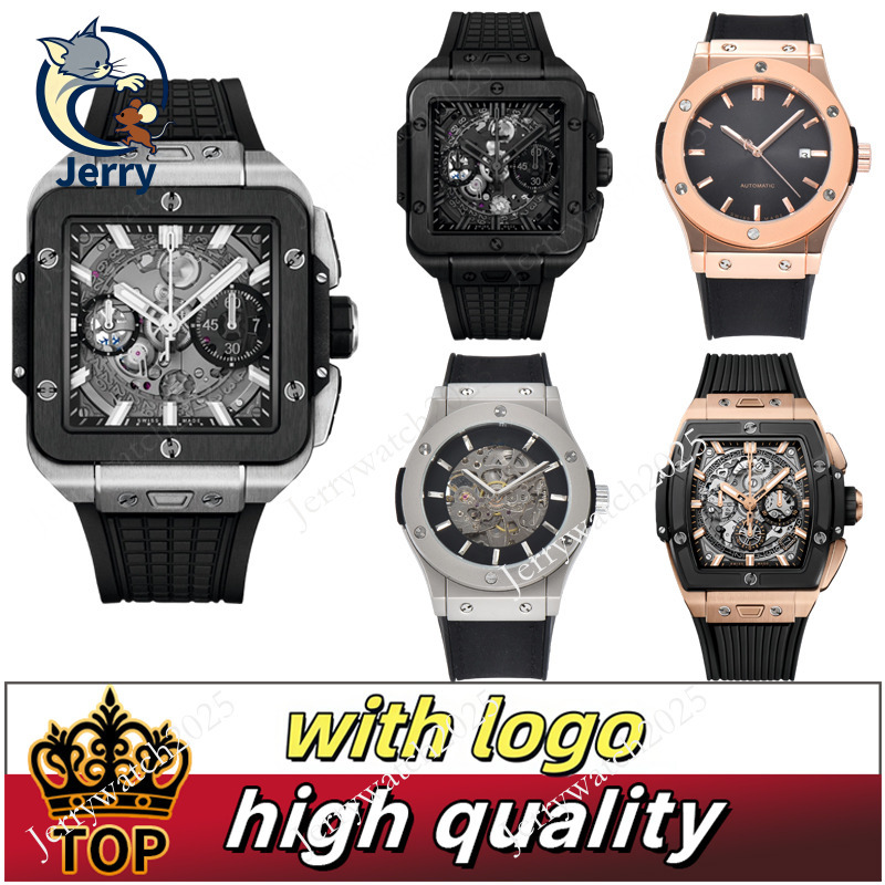 AAA Mens Hublotxly Watches Man Bigbang Top Quality Luxury Designer Classics Watch Man Watch Woman Watch Superclone Watch Quartz Mechanical Automatic Watch Box