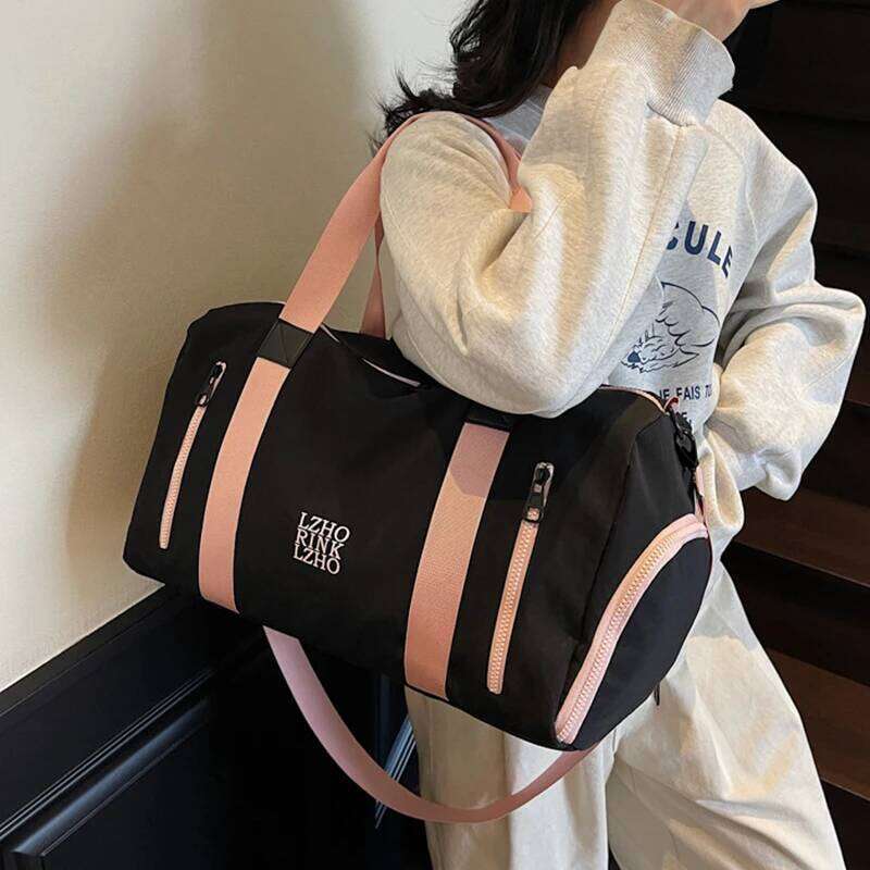 Fashion Travel Bags For Women Large Capacity Men's Sports bag Waterproof Weekend Sac Voyage Female Messenger Bag Dry And Wet Y260225