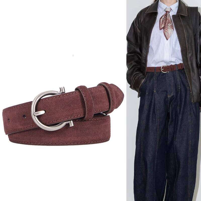 Genuine Cow Leather Belt 2025 New Fashion Designer Waistband for Women Casual Pants Waist Band High Quality Luxury Brand Y260225