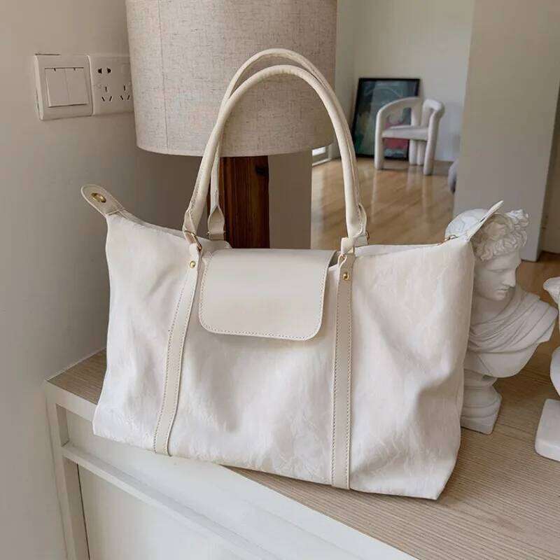 Large Capacity Women's Short-distance Portable Business Trip Storage Fitness Travel Light Luggage Bag Y260225