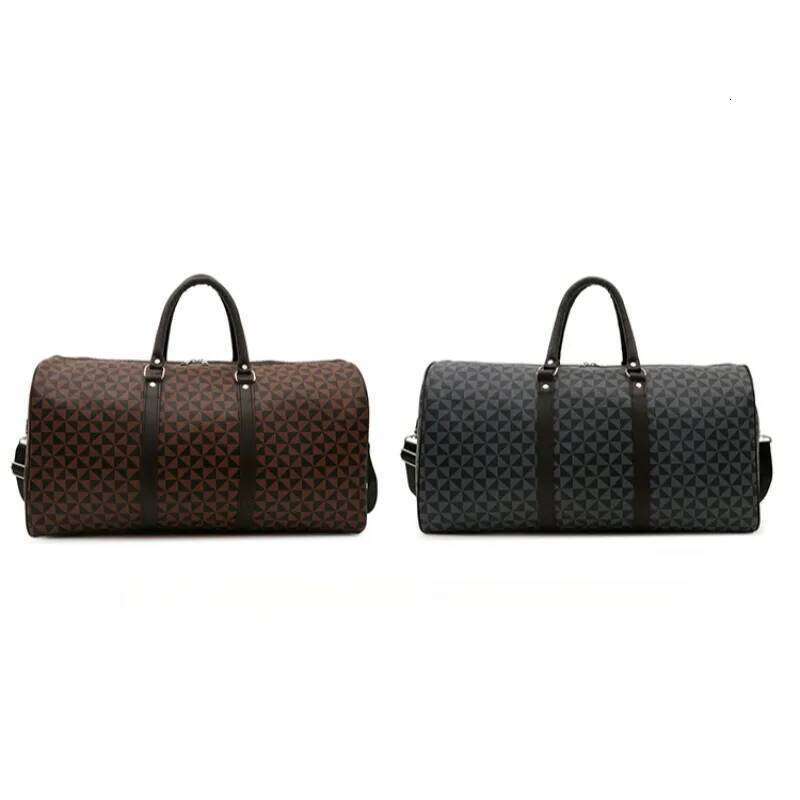 Retro Exquisite Geometric PU Travel Large Capacity High Quality Color Matching Shoulder Bags for Women 2024 Fashion Classic Y260225